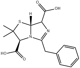 Benzylpenicillin potassium Impurity D 结构式