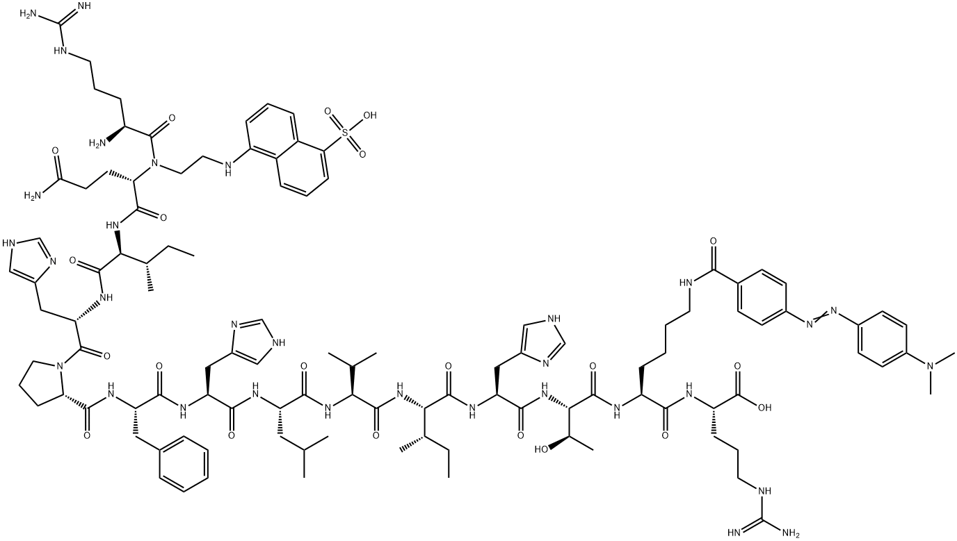 Renin Substrate 1 trifluoroacetate salt 结构式