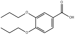 3,4-二丙氧基苯甲酸 结构式