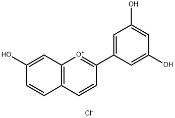3',5',7-三羟基乙酰氯盐 结构式