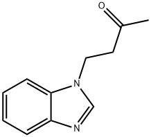 4-(1H-苯并[D]咪唑-1-基)丁烷-2-酮 结构式