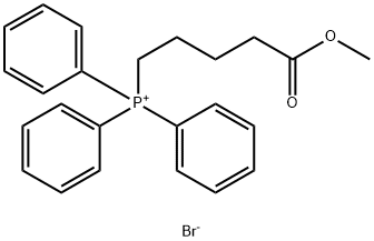 戊酸甲酯三苯基溴化膦 结构式