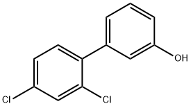 3-(2,4-二氯苯基)苯酚 结构式