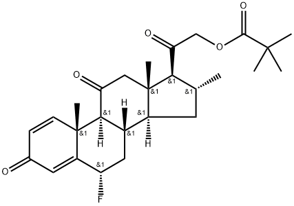 氟考酮新戊酸酯EP杂质C 结构式