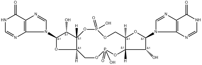 CYCLIC-DI-IMP 结构式