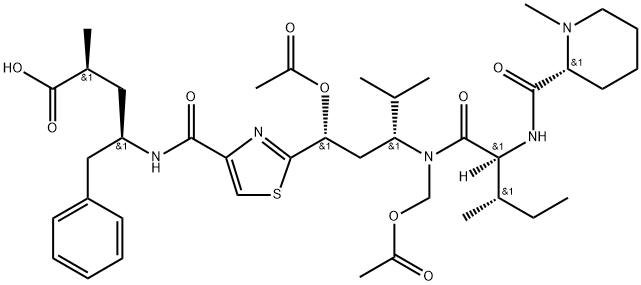 Tubulysin H 结构式