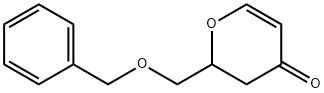 4H-Pyran-4-one, 2,3-dihydro-2-[(phenylmethoxy)methyl]- 结构式
