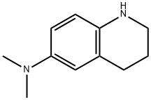 N,N-二甲基-1,2,3,4-四氢喹啉-6-胺 结构式
