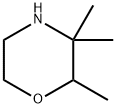 Morpholine, 2,3,3-trimethyl- 结构式