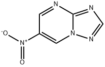 6-Nitro-[1,2,4]triazolo[1,5-a]pyrimidine 结构式