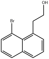 8-溴-1-萘乙醇 结构式