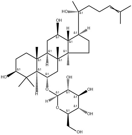 人参皂苷 R-RH1 结构式