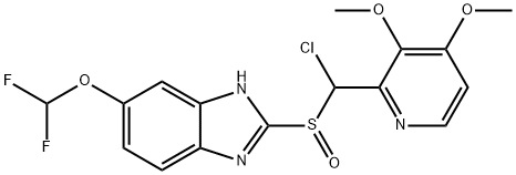 Pantoprazole Impurity 1 结构式
