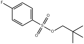 2,2-Dimethylpropyl 4-fluorobenzenesulfonate 结构式