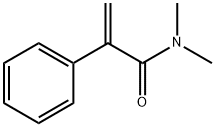 N,N-dimethyl-2-phenylacrylamide 结构式