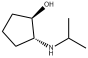 Cyclopentanol, 2-[(1-methylethyl)amino]-, trans- (9CI) 结构式