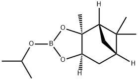 3-lsopropoxycarboronic acid(1S,2S,3R,5S)-(+)-2,3-pinanediol ester 结构式