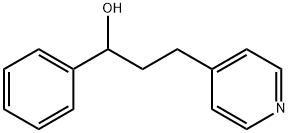 1-苯基-3-(吡啶-4-基)丙-1-醇 结构式