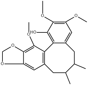 R(+)-GOMISIN M1 结构式