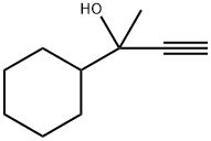 2-Cyclohexylbut-3-yn-2-ol 结构式