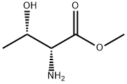 (2R,3S)-2-氨基-3-羟基丁酸甲酯 结构式