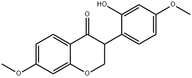 Isosativanone 结构式