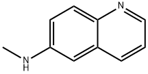 N-甲基喹啉-6-胺 结构式