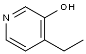 4-乙基吡啶-3-醇 结构式