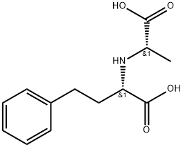 (αS)-α-[[(1S)-1-Carboxyethyl]amino]benzenebutanoic Acid 结构式
