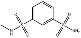 N1-甲基苯-1,3-二磺酰胺 结构式