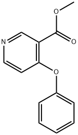 methyl 4-phenoxypyridine-3-carboxylate 结构式