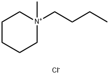 N-丁基-N-甲基哌啶氯盐 结构式