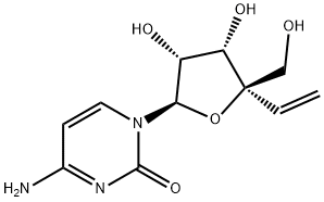 4'- C-乙炔基 - 胞苷 结构式