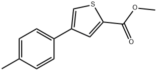 JR-9055, Methyl 4-p-tolylthiophene-2-carboxylate, 97% 结构式