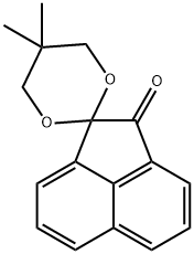 5',5'-Dimethyl-spiro[acenaphthylene-1(2H),2'-[1,3]dioxan]-2-one 结构式