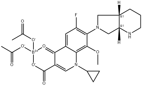 莫西沙星杂质6 结构式