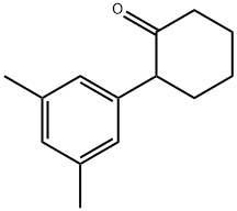 Cyclohexanone, 2-(3,5-dimethylphenyl)- 结构式