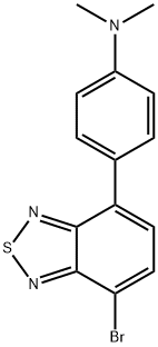 4-(7-BROMOBENZO[C][1,2,5]THIADIAZOL-4-YL)-N,N-DIMETHYLANILINE 结构式