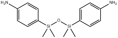 Benzenamine, 4,4'-(1,1,3,3-tetramethyl-1,3-disiloxanediyl)bis- 结构式