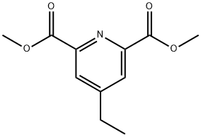 dimethyl 4-ethylpyridine-2,6-dicarboxylate 结构式