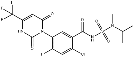 Saflufenacil Metabolite M800H02 结构式