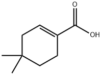 4,4-二甲基-1-环己烯甲酸 结构式