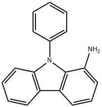 1-氨基-9-苯基咔唑 结构式