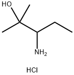 3-amino-2-methylpentan-2-ol hydrochloride 结构式