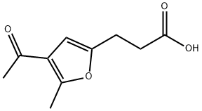 3-(4-acetyl-5-methylfuran-2-yl)propanoic Acid 结构式