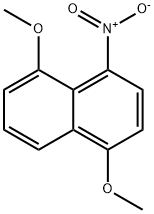 1,5-二甲氧基-4-硝基萘 结构式