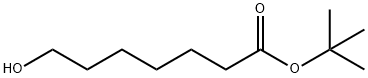 7-羟基庚酸叔丁酯 结构式
