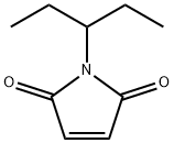 1H-Pyrrole-2,5-dione, 1-(1-ethylpropyl)- 结构式