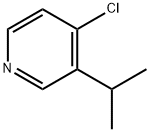 Pyridine, 4-chloro-3-(1-methylethyl)- 结构式