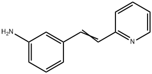 3-[2-(pyridin-2-yl)ethenyl]aniline 结构式